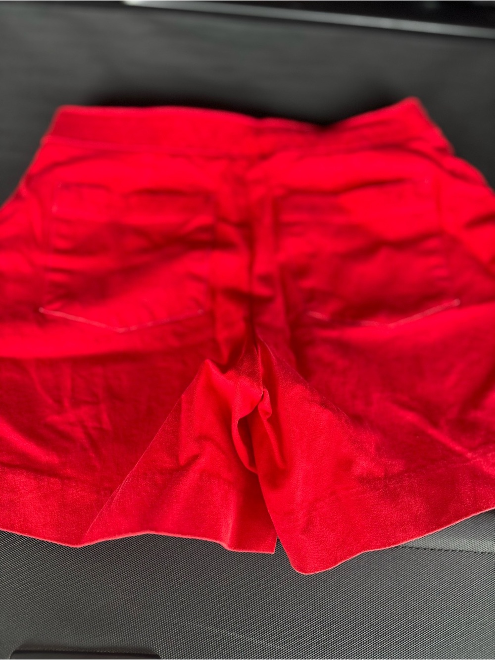 Women’s Spanx Red Cotton Blend Shorts